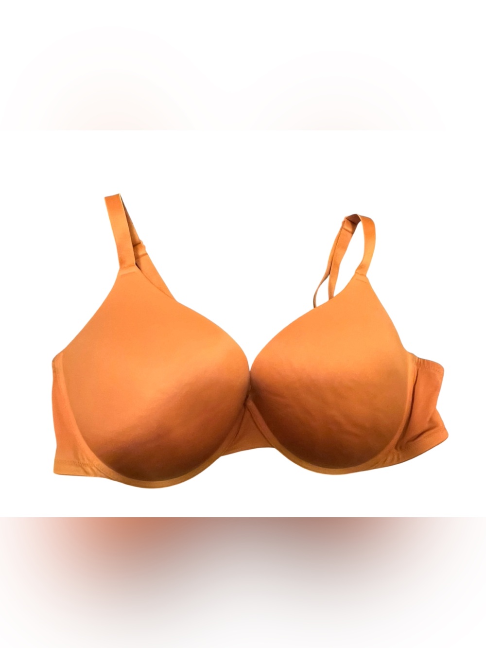 PINK Victoria's Secret Smooth Molded Orange Bra